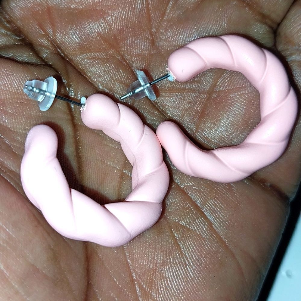 Super cute candy color fashion earrings